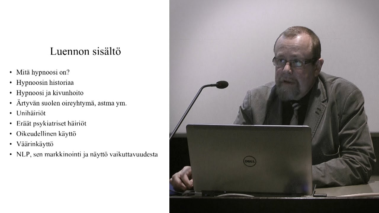 Hannu Lauerma: Hypnoosi ja NLP – mikä on totta, mikä tarua?