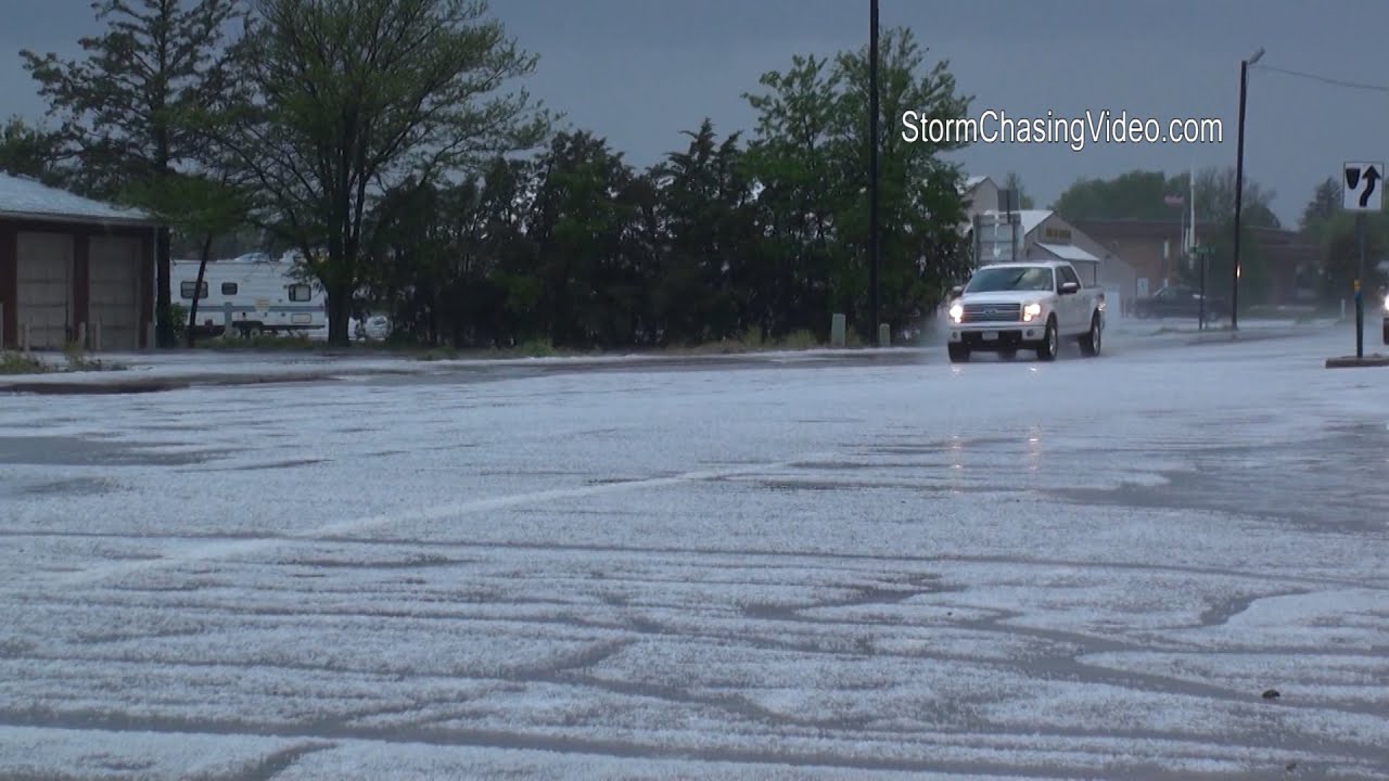 5/9/2015 Burlington, CO Hailstorm & Flooding BRoll YouTube