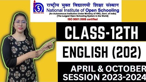 Nios class-10th English (202) solved TMA 2023-2024 . nios tma solution April/October 2023-2024