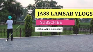 Introducing my vlogging channel \\ Jass Lamsar Vlogs//Punjabi Vlogger\\ First Video on Youtube