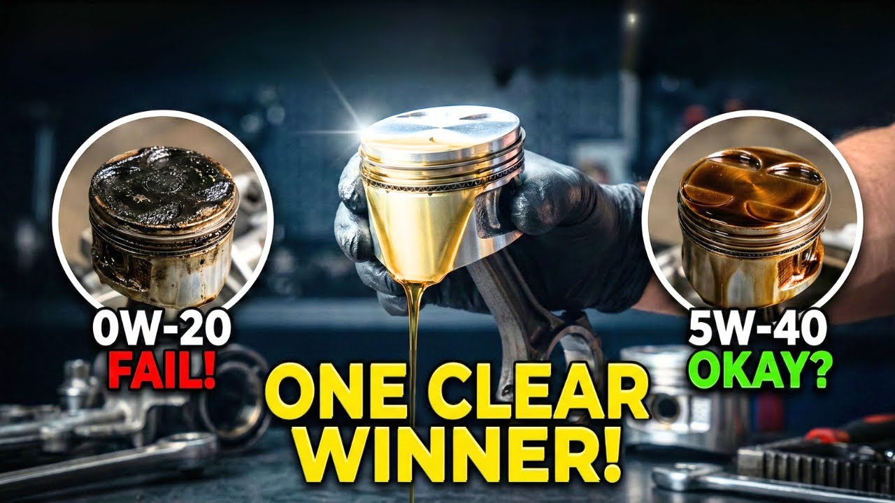 We Ran 0W-20, 5W-30 & 5W-40 in the Same Engine — The Results Surprised Us