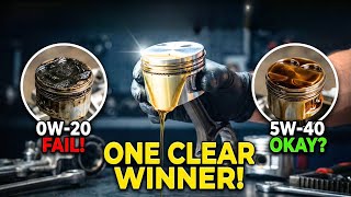 We Ran 0W-20, 5W-30 & 5W-40 in the Same Engine — The Results Surprised Us