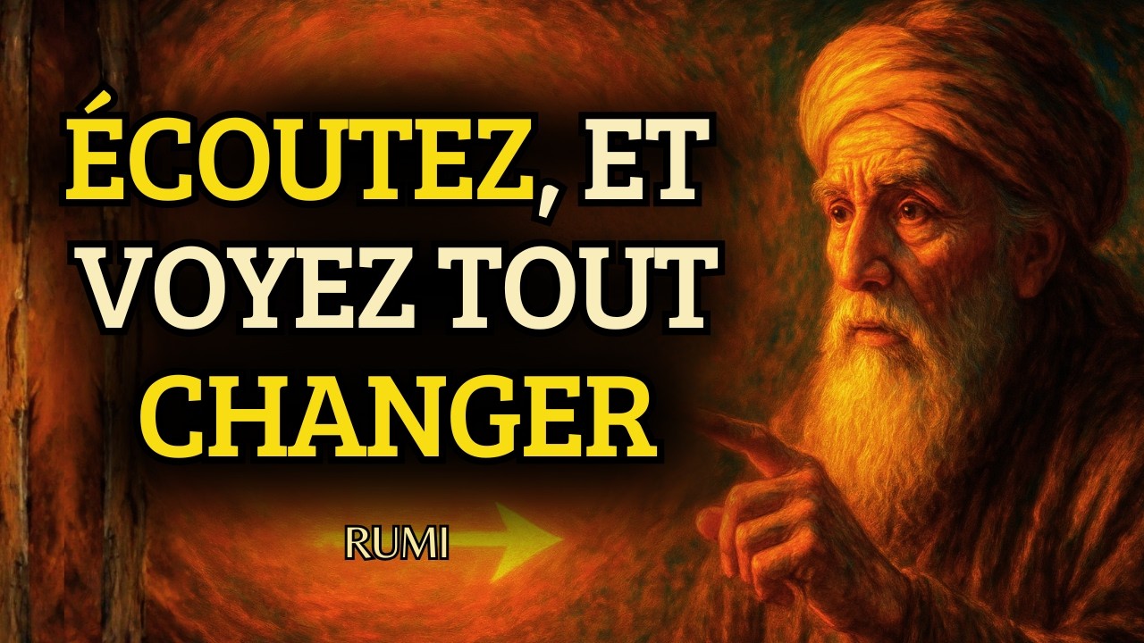 Les Douleurs Que Vous Ressentez Sont des MESSAGERS — Écoutez-Les et Regardez Tout Changer | Rumi