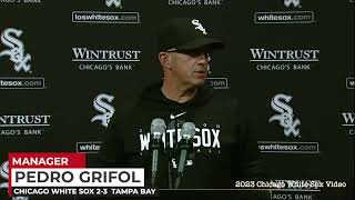 Pedro Grifol ejected and 9 consecutive lost games Chicago White Sox 2-3 Tampa Bay Rays #yodeportes Profile