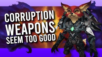 New Corruption Weapons Are STRONG! BiS Weapons From New Raid! - PvP WoW: Battle For Azeroth 8.2
