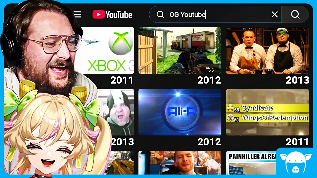 Showing Pasta What YouTube Was Like in 2011