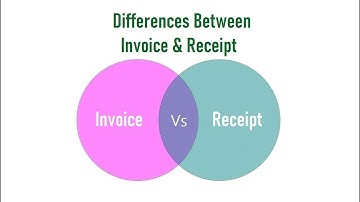 Differences Between Invoice and Receipt