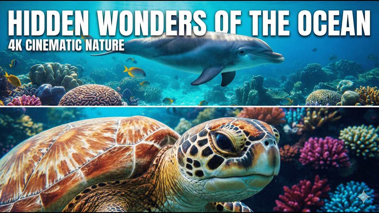 Hidden Wonders of the Ocean | Cinematic 4K Marine Life - YouTube