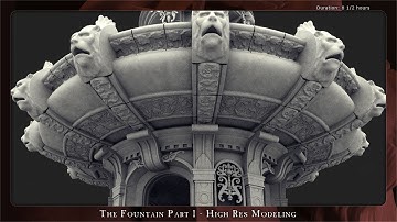 The Fountain - High Res Modeling