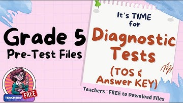 Diagnostische tests voor groep 5 (voortoetsen) met TOS en antwoordsleutel SY 2025-2026