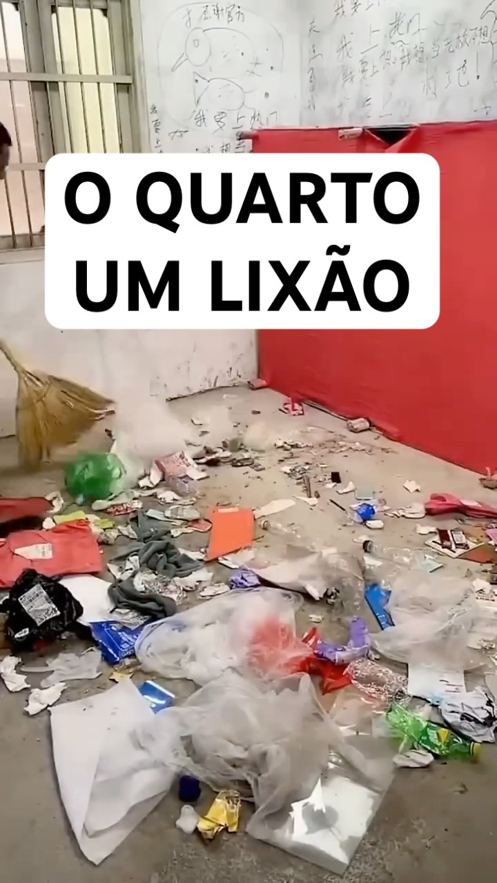 LIMPANDO TODO O QUARTO SUJO #shorts