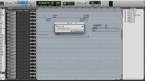 Using batch rename in Pro Tools for foley cueing