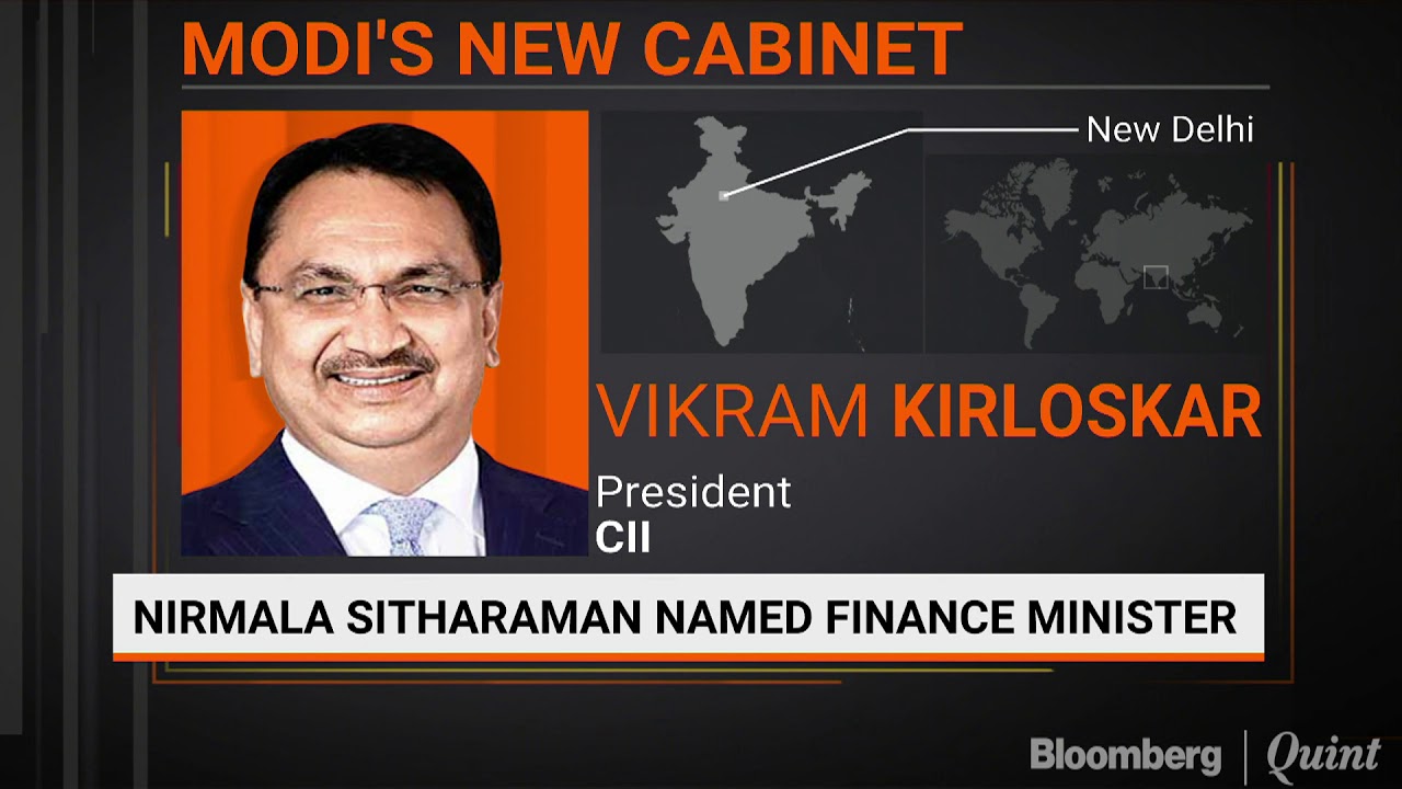 Vikram Kirloskar On Which Issue Nirmala Sitharaman Should Address As FM economy news philippines 2019