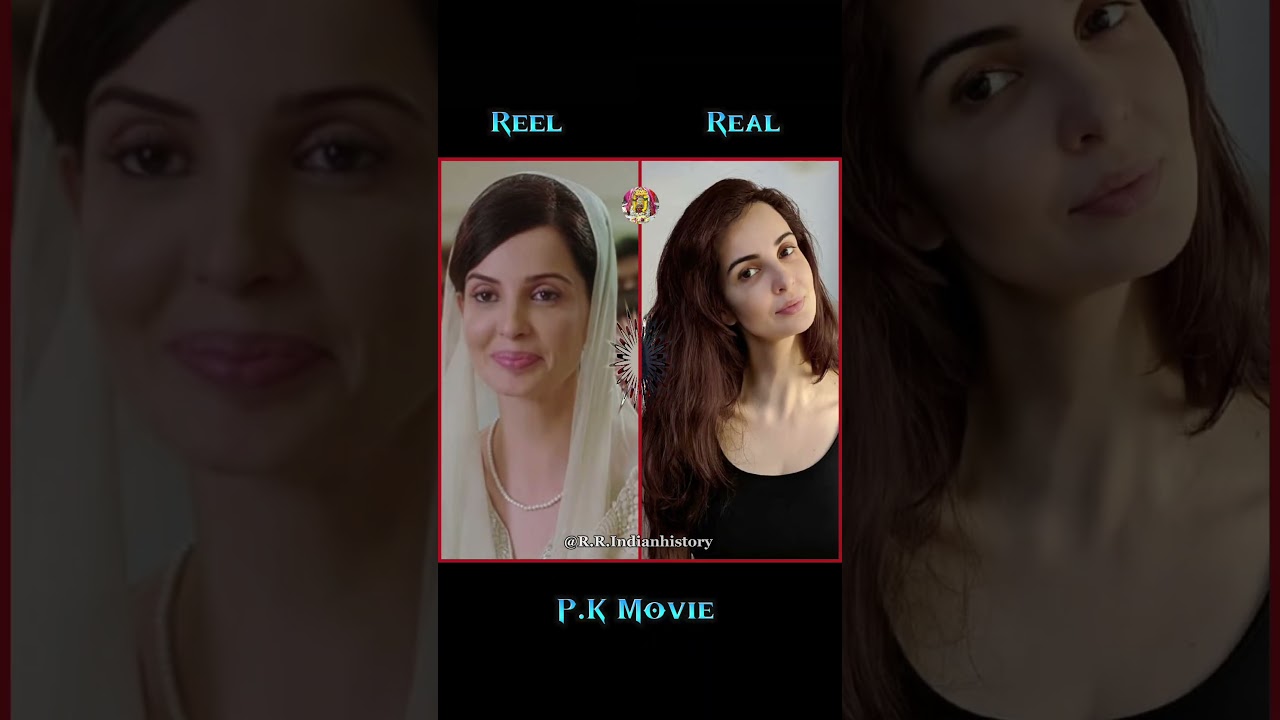 P.K Movie All Characters Reel VS Real 