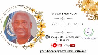Funeral of the late Arthur Renaud of LaFillette who resided in Pearls St Andrew
