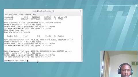 Managing Partitions and Filesystems Using FDISK