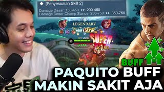 Paquito di Buff Lagi!! Skill Dua Nya Dari Early Game Udah Sakit Bang!! - Mobile Legends