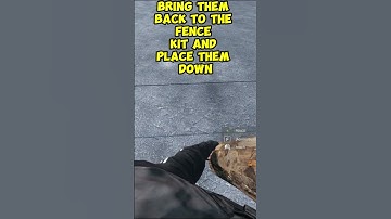 How to build a wall in DayZ(Xbox/PS5/PC) #shorts