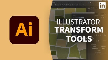 Illustrator Tutorial - Using TRANSFORM TOOLS