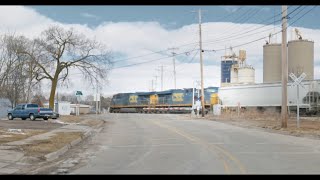 CSX Train in Lansing Michigan