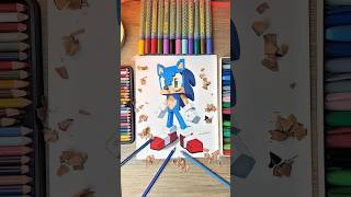 Dibujando A Sonic Pero Estilo Minecraft