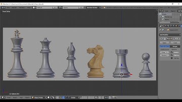 Creating Chess Pieces in Blender - Part 2: Modeling the Bishop, Queen, and King