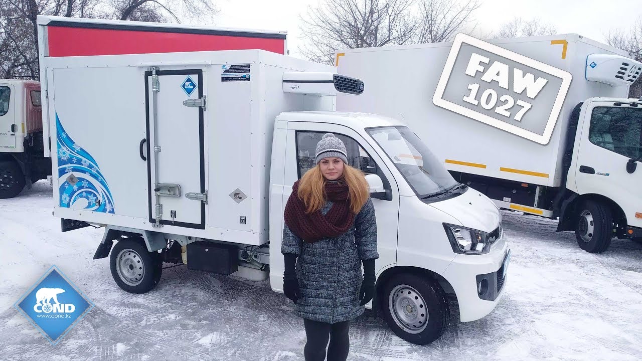 Видеообзор: Рефрижератор FAW 1027 c ХОУ Carrier Viento