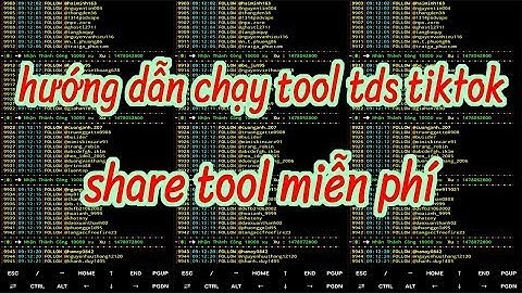 Hướng Dẫn Chạy Tool TDS Tiktok, share tool tiktok vip free key, tool tds tiktok pc, mobile. HaTool