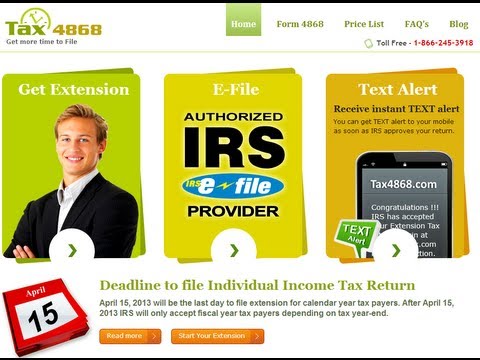 How to e-file your Personnel Income Tax Extension? - YouTube