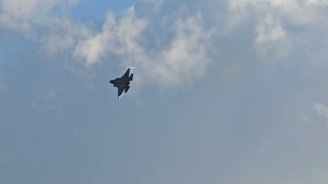 The F-35s are home for the 2025 