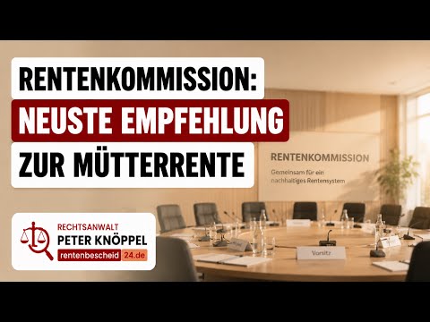 Witwenrente vor dem Aus? Was die Kommission wirklich empfiehlt