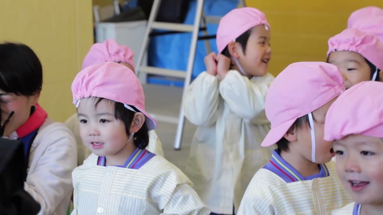 つくしの幼稚園 おもちつき