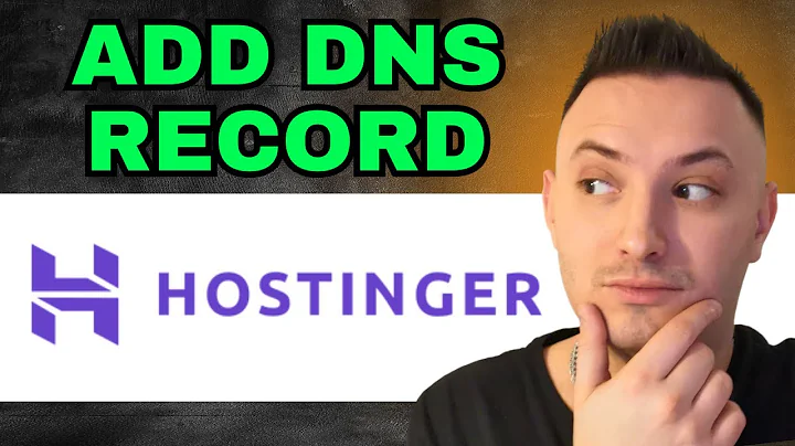 How to Add DNS Record in Hostinger (QUICK GUIDE)