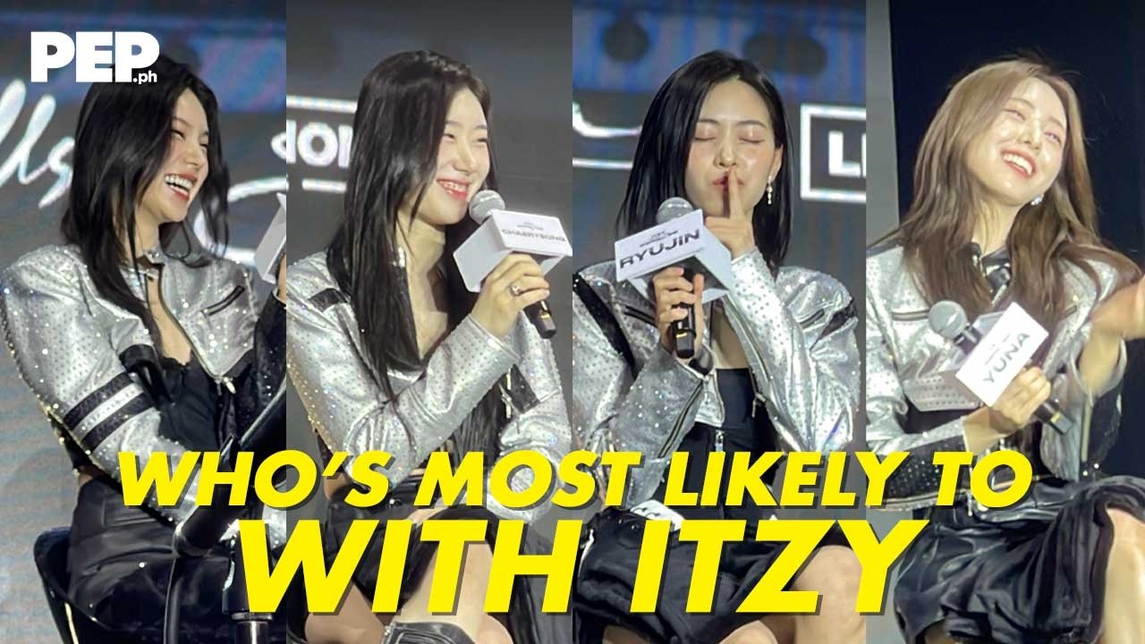 Who’s THE RICHEST ONE from ITZY? ITZY plays “Who’s Most Likely To” | PEP Goes To