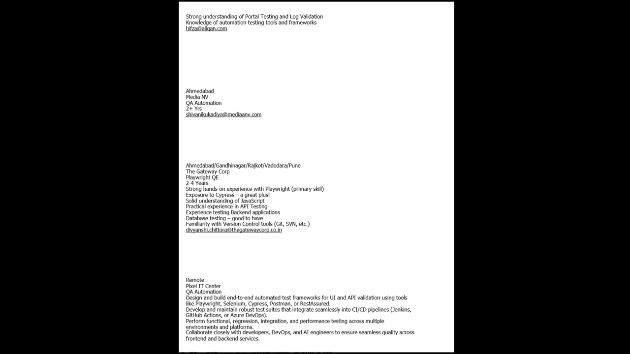 Вакансии тестировщиков для удаленной работы | Вакансии тестировщиков программного обеспечения 202...