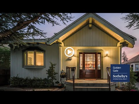 1129 Cortez Ave, Burlingame, CA home video tour