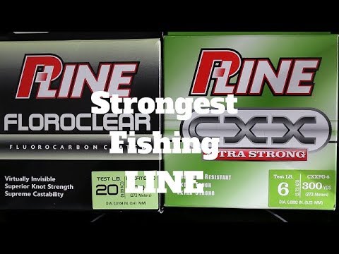 Strongest Fishing Line Out On The Market- P-LINE!!!!!!!!! 