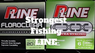 Strongest Fishing Line Out On The Market- P-LINE!!!!!!!!! 