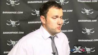 Jan 8, 2012- vs. Houston Aeros Post-Game Interviews