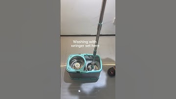 Stainless Steel Spin Mop and Bucket with Wringer Set, 360° Spinning Mop Bucket Floor Cleaning System