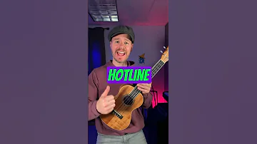 Hotline Bling - Billie Eilish - Ukulele Tutorial #shorts #ukulele #tutorial #hotlinebling