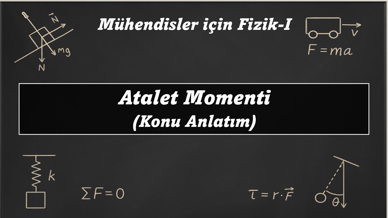 Atalet Momenti | Konu Anlatım ve Örnek Sorular | Üniversite Fiziği-1