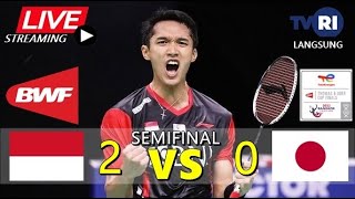 🔴LIVE - Thomas Cup 2022, Indonesia vs Japan, Siaran Langsung iNews TV, Jumat 13/5/2022 (18.00 WIB)