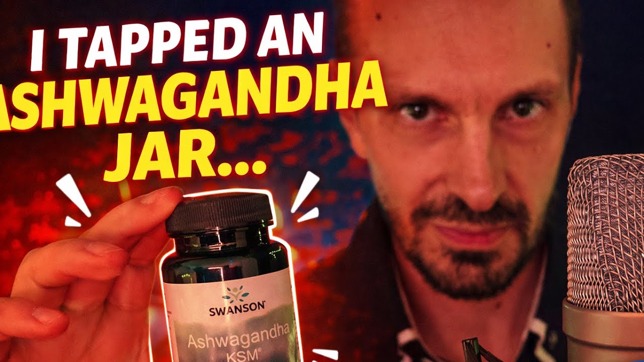 I Tapped an Ashwagandha Jar… Your Brain Will Thank You | ASMR