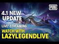 🚀 PUBG 4.1 LIVE | New Update, Ranked Push &amp; Crazy Kills!