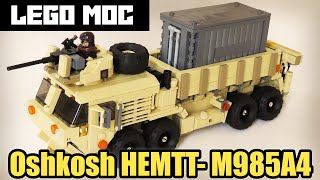 MOC** LEGO OSHKOSH HEMTT- M985A4 - Heavy Expanded Mobility Tactical Truck** BUILD INSTRUCTIONS