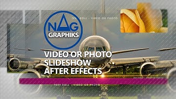 Video Photo slideshow Nag graphiks No plugin After effects Project 22