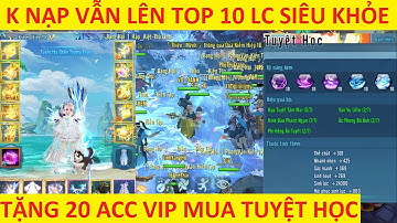 VLTK Mobile Lậu 2021 Cày Cuốc Siêu Khỏe - Không Nạp Vẫn Vào TOP | IOS chơi cực ngon