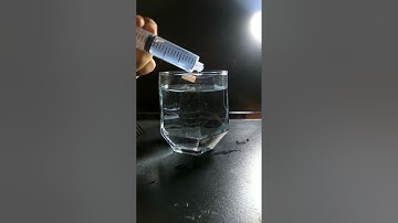 Water boiling in a syringe | Atmospheric pressure #shorts #scienceexperiment #easyexperiment