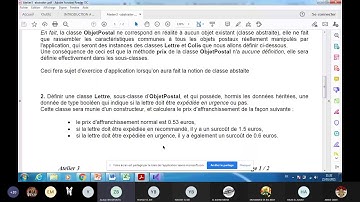 درس سي شارب9 (جافا)cours et exercices C# (JAVA) (Darija): Correction Abstaite Atelier  3